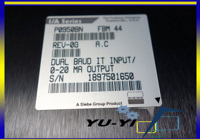INVENSYS FOXBORO IA FBM44 FOXCOM IN ANALOG OUT MODULE - PLC DCS SERVO ...